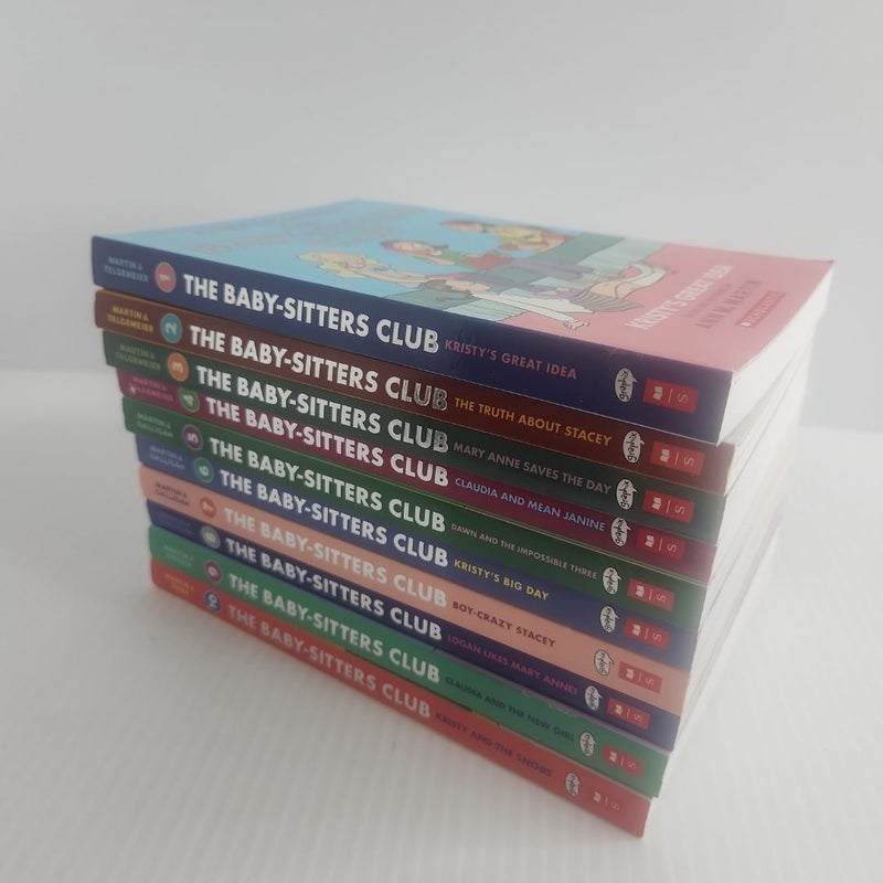 Baby-sitters Club bundle of 10