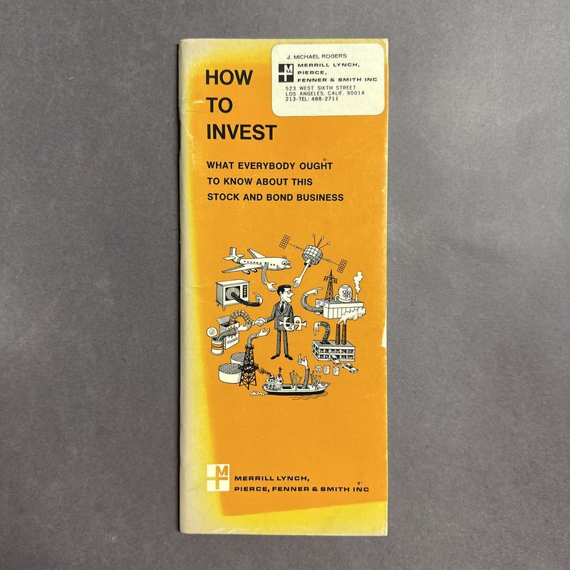 How to Invest - Pamphlet