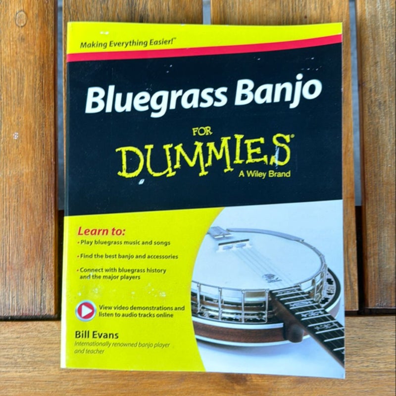 Bluegrass Banjo for Dummies