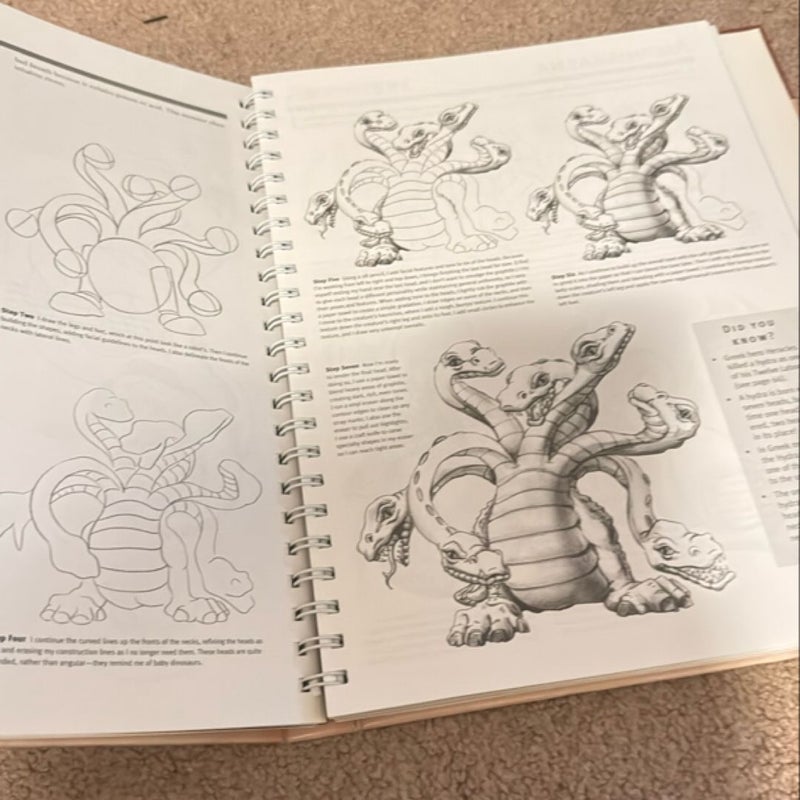 The art of drawing dragons & mythical beasts 