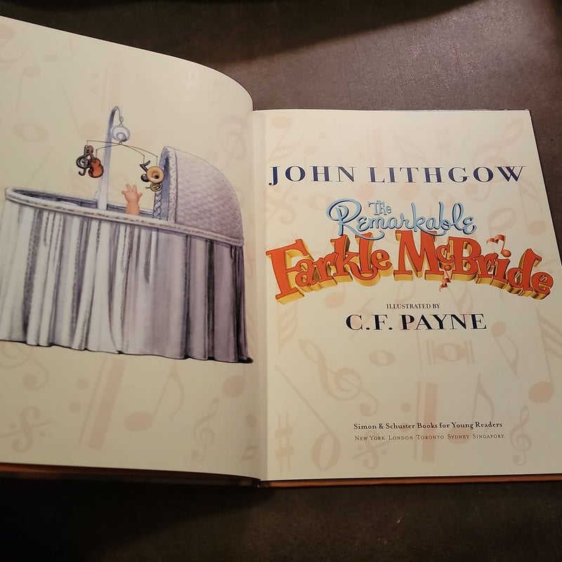 Remarkable Farkle Mcbride by John Lithgow, Hardcover Pangobooks