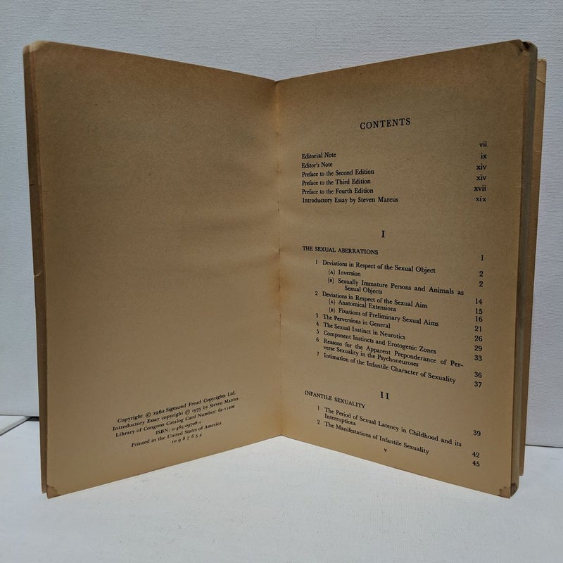 Three Essays on the Theory of Sexuality 