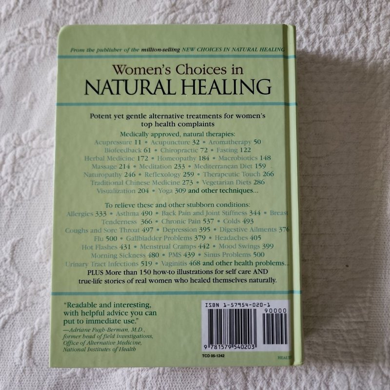 Women's Choices in Natural Healing