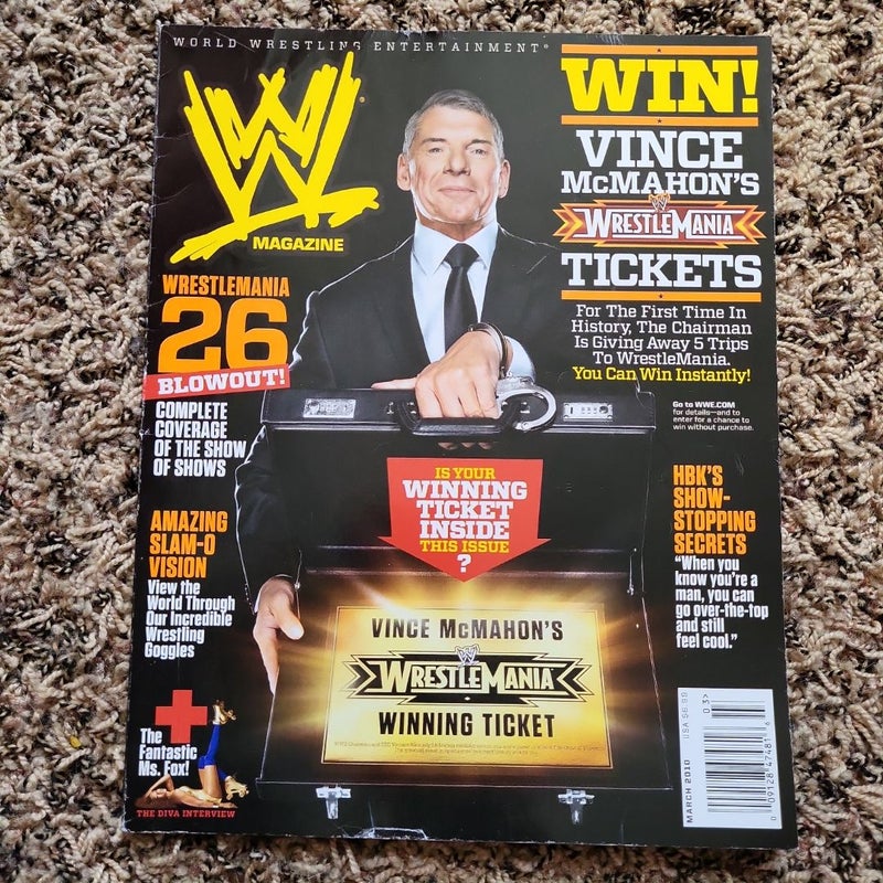 WWE magazines 