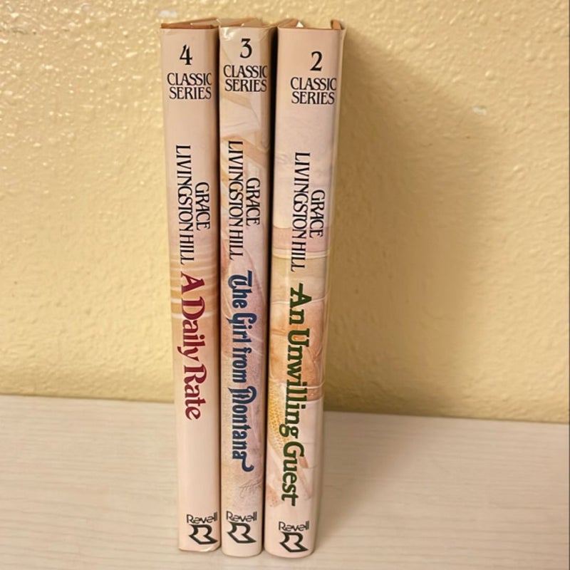 Bundle of 3 Grace Livingston Hill books