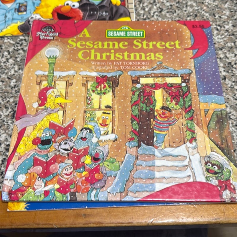 Sesame Street book lot of 3 