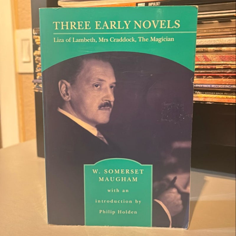 Three Early Novels