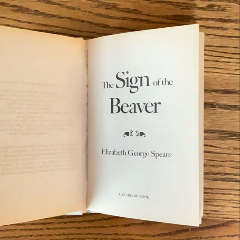 The Sign of the Beaver