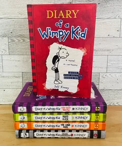 Diary Of A Wimpy Kid Bundle-Lot of 5 