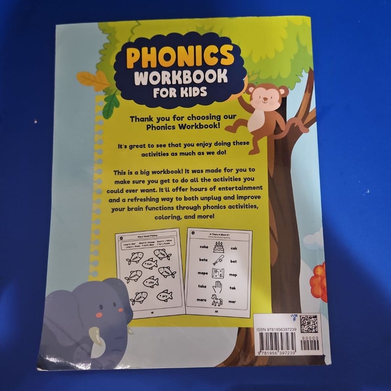 Phonics Workbook for Kids