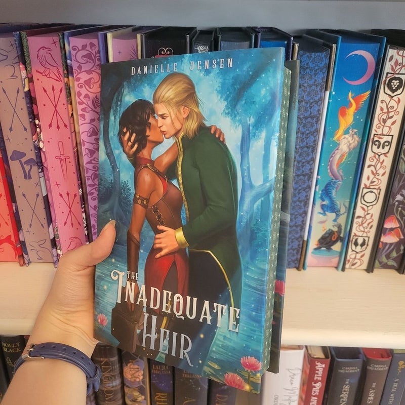 The Inadequate Heir bookish high quality box