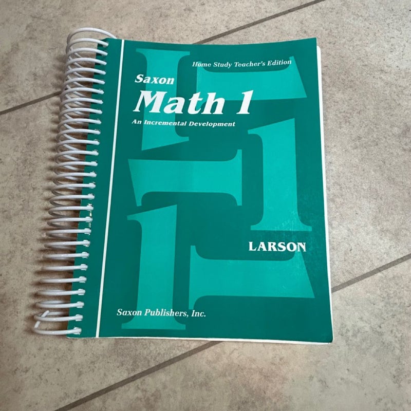 Saxon math 1