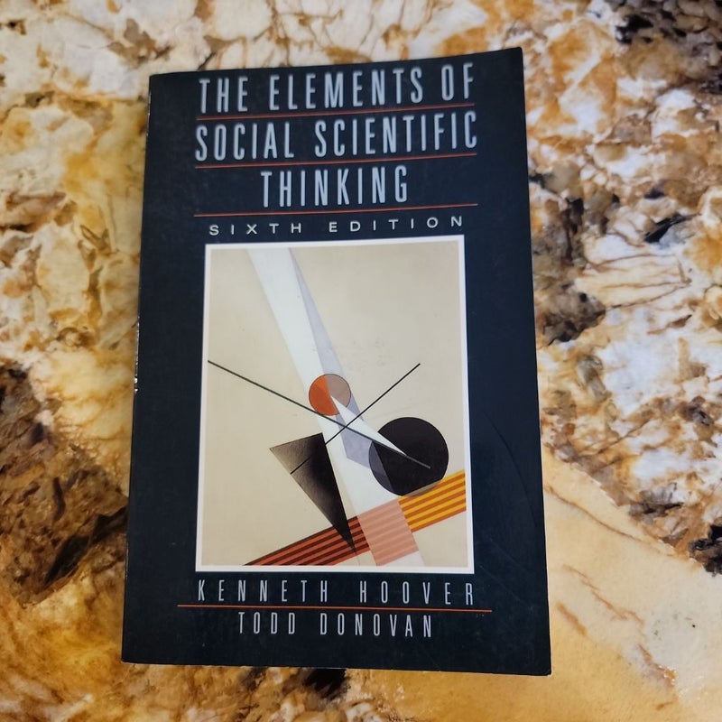 The Elements of Social Scientific Thinking