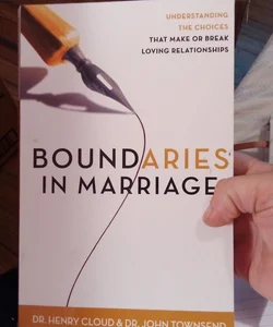 Boundaries in Marriage