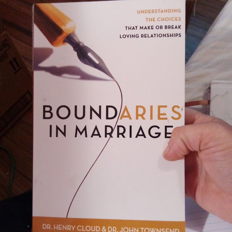 Boundaries in Marriage