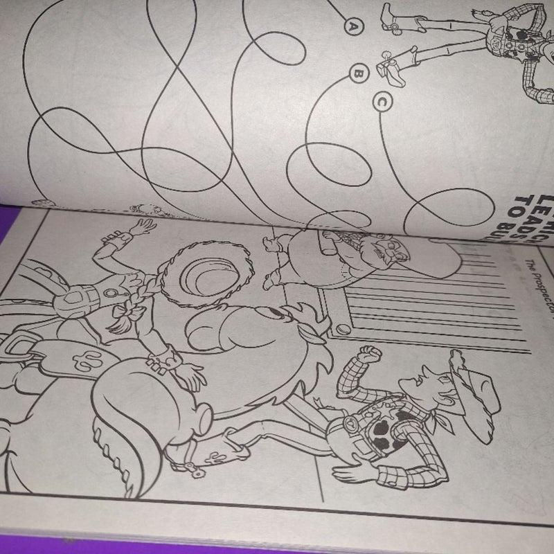 Toy Story Gigantic Coloring Book 