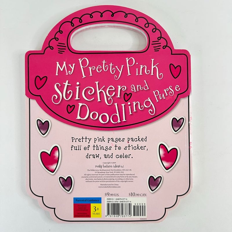 My Pretty Pink Sticker and Doodling Purse
