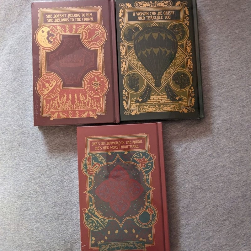 Full Bookish Box Never After Series 4 Books