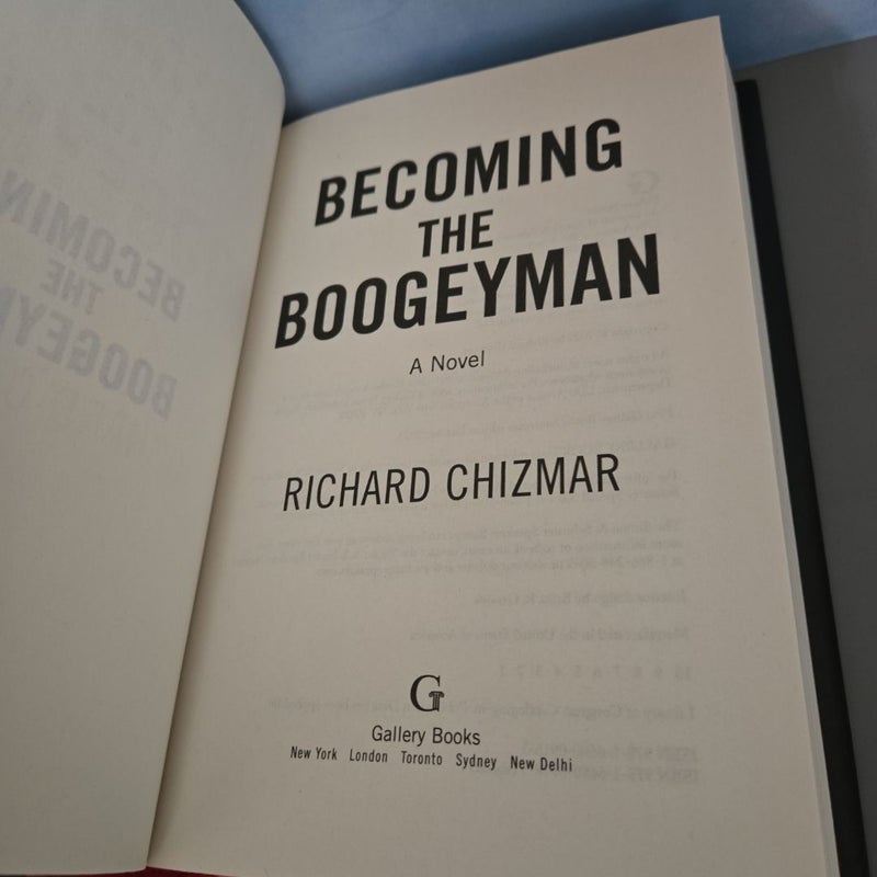 Becoming the Boogeyman w/signed bookplate