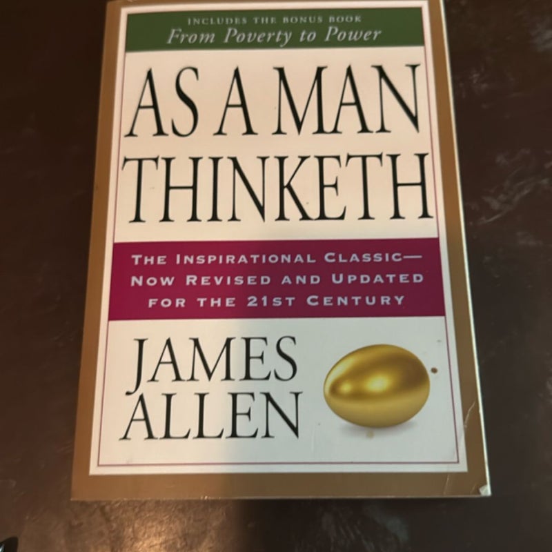 As a Man Thinketh