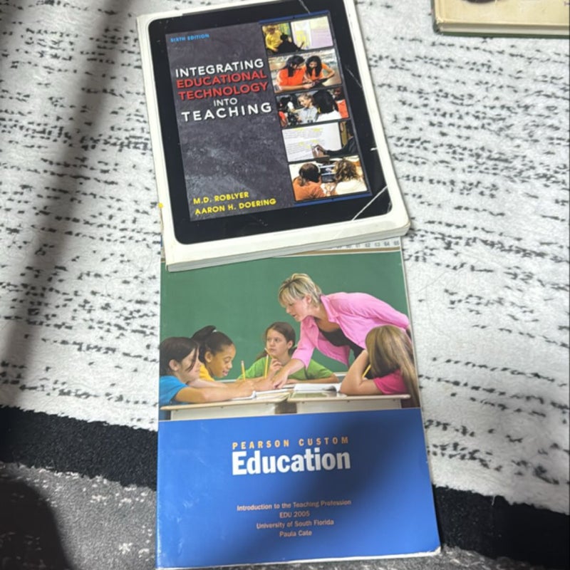 Two educational textbooks