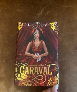 Caraval signed with special edition dust jacket