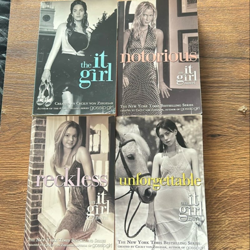 It Girl series books 1-4