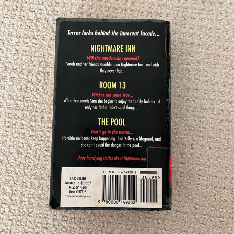 Nightmares: 3 Books in 1 - "Nightmare Inn", "Room 13", "The Pool"