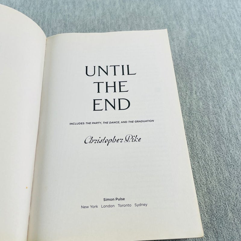 Until the End