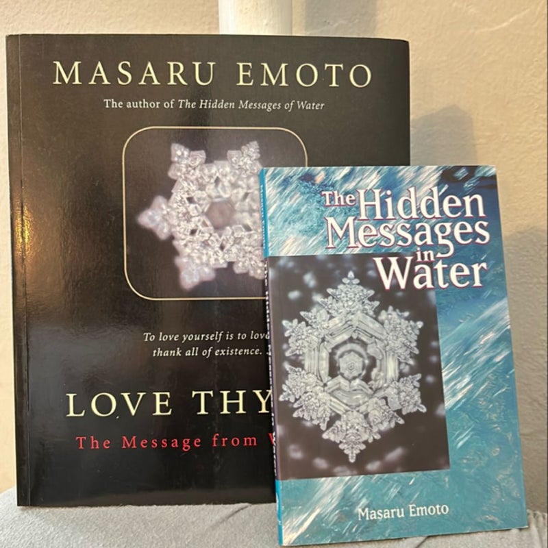 The Hidden Messages in Water & Love Thyself (Set of 2)