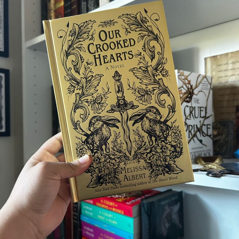 Signed The Bookish Box Our Crooked Hearts by Melissa Albert