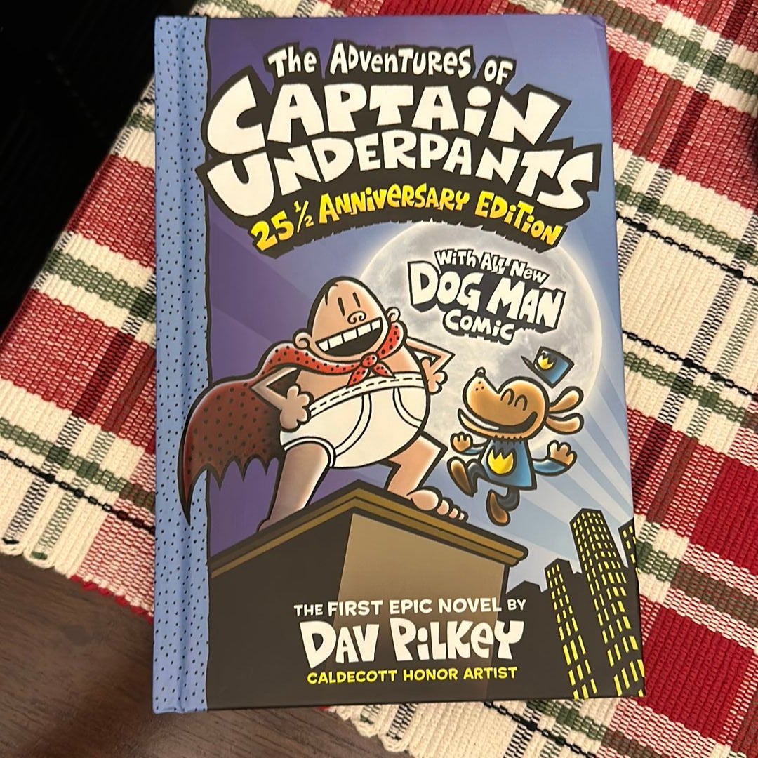 Captain Underpants Book 3 + Extra Dog Man comics by Dav Pilkey