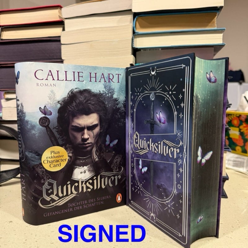 Quicksilver SIGNED German edition