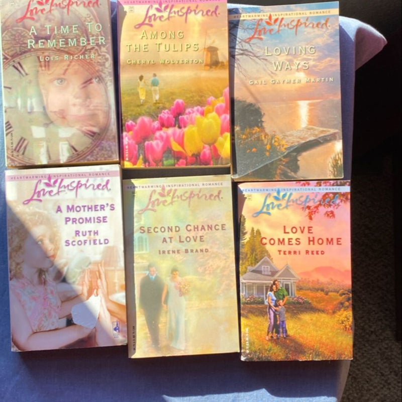 Inspirational Romance Book Lot