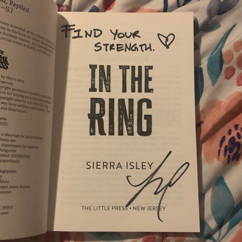 In the Ring (SIGNED)