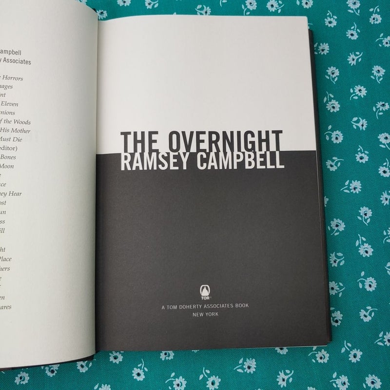 The Overnight (First ed.)