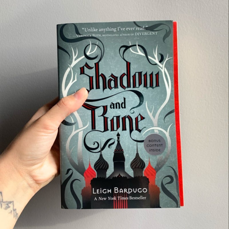 Shadow and Bone original cover