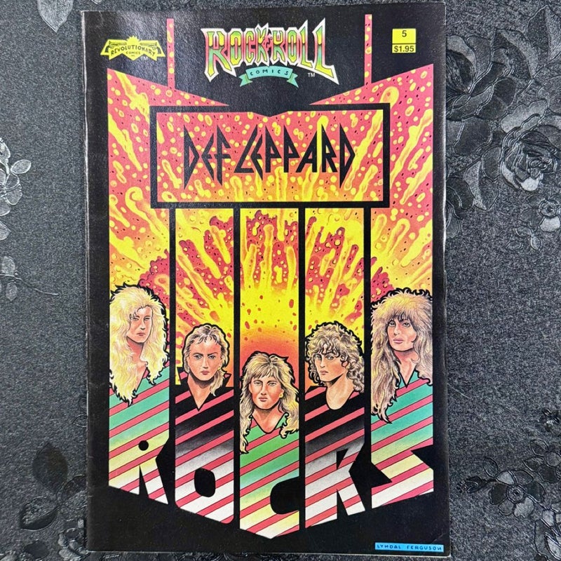 Rock N’ Roll Comics # 5 Nov 1989 Def Leppard Revolutionary Comics