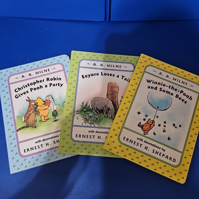 WINNIE-the-POOH Board Book 3-Pack