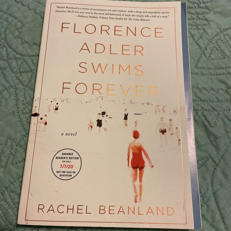 Florence Adler Swims Forever