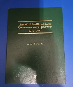 America's National Park Commemorative Quarters (2010-2021) Archival Quality Coin Folder