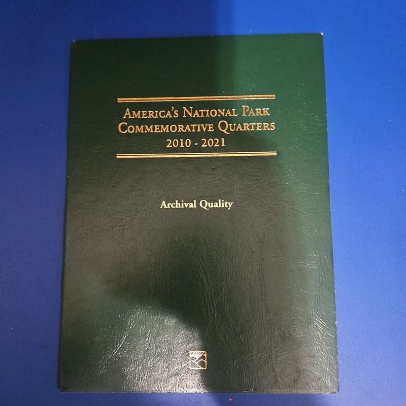 America's National Park Commemorative Quarters (2010-2021) Archival Quality Coin Folder