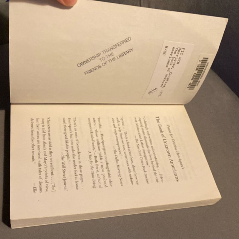 The Book of Unknown Americans