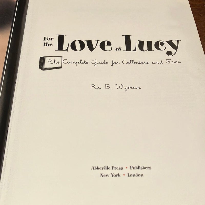 For the Love of Lucy