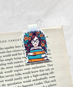 Bookish Girl Magnetic Bookmark