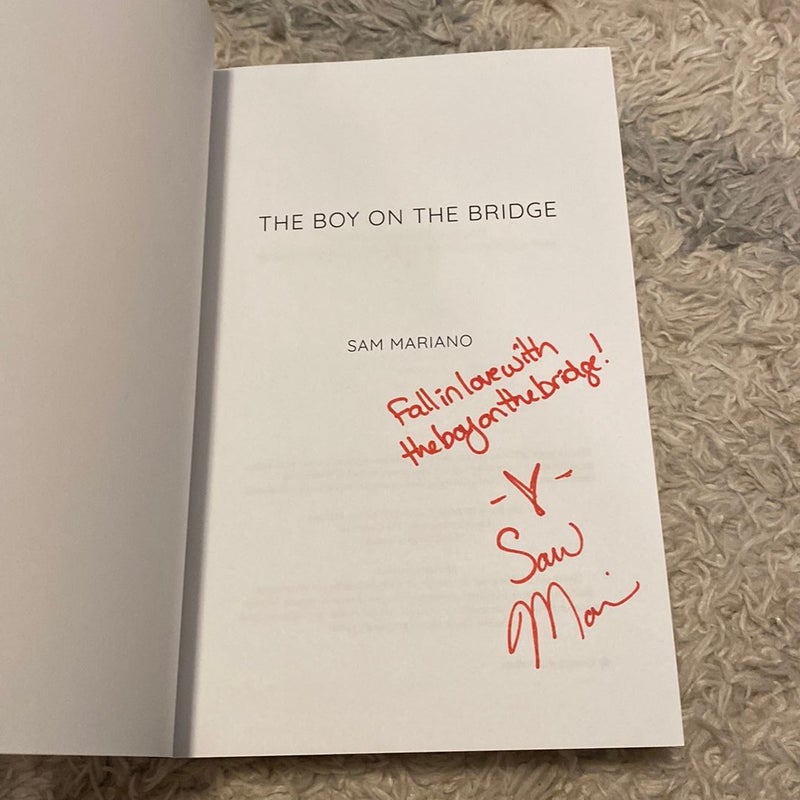 The Boy on the Bridge (Signed)