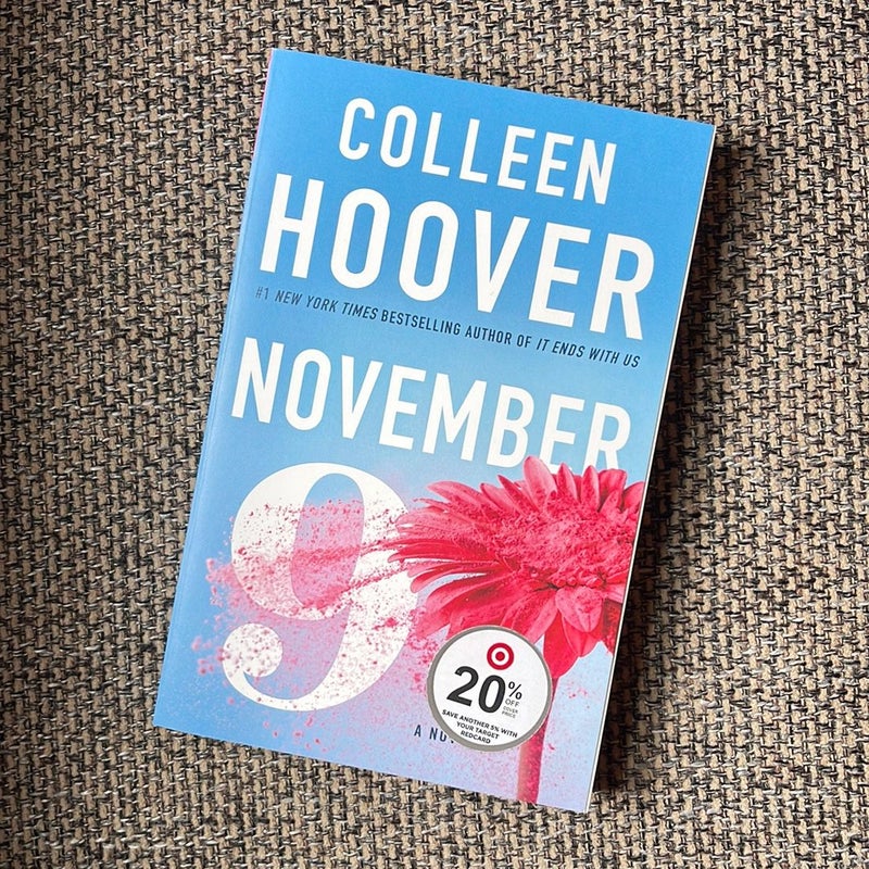 November 9 by Colleen Hoover, Paperback