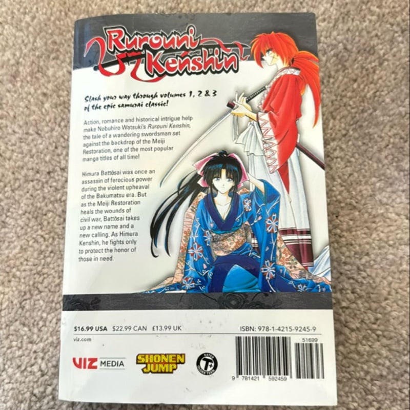 Rurouni Kenshin (3-In-1 Edition), Vol. 1