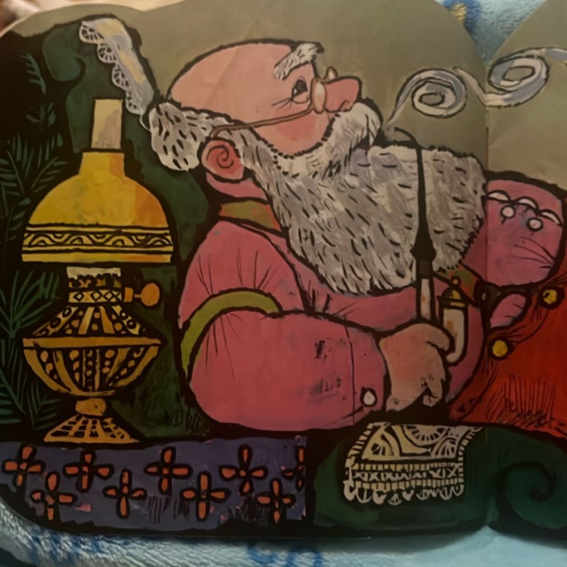 Vintage 1982 Santa book
