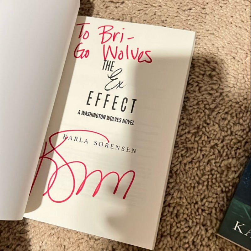 The Bombshell Effect series signed 